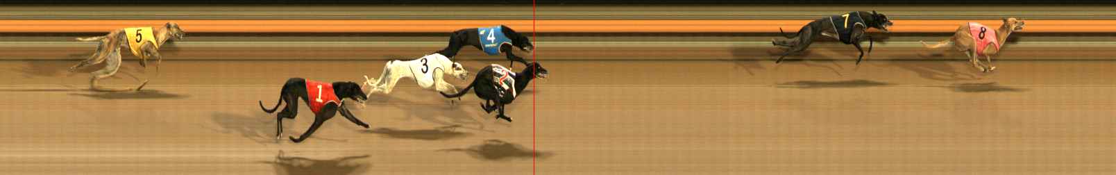 Race result finish photo